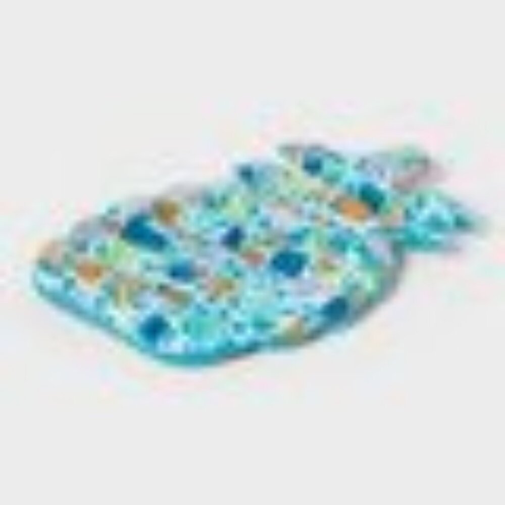 Sun Squad Giant Blue Pineapple Pool Swim Inflatable Float 6 Foot Length